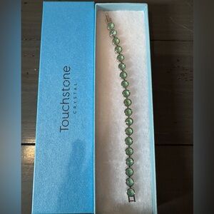 Touchstone Crystal Silky Sage Bracelet